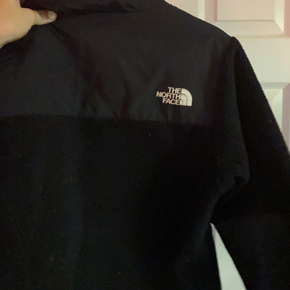 NORTHFACE BLACK ZIP UP JACKET!! - Picture 4 of 8